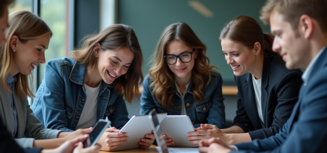 Comment les outils numériques transforment la gestion de projets et la communication en école de commerce